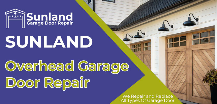 overhead garage door repair in Sunland